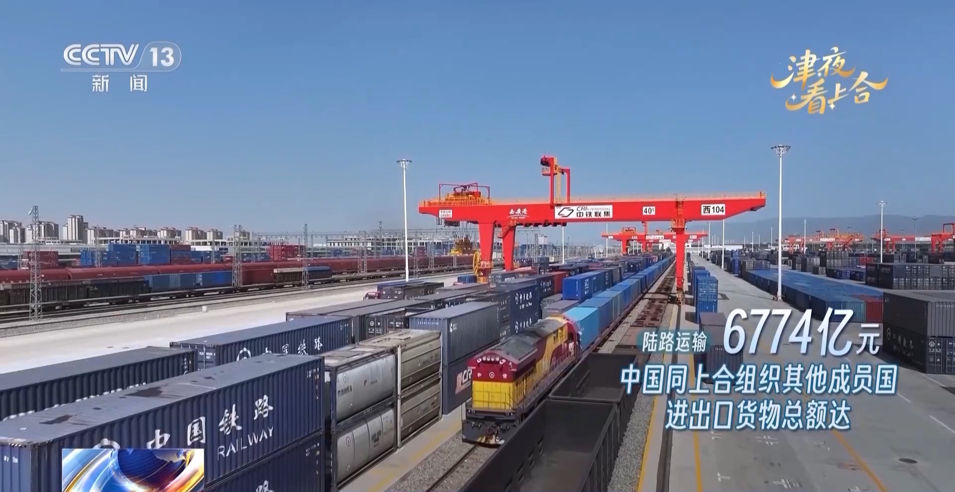 從天津港智慧碼頭看陜西貨物進(jìn)出口 上合組織國家互聯(lián)互通的新篇章